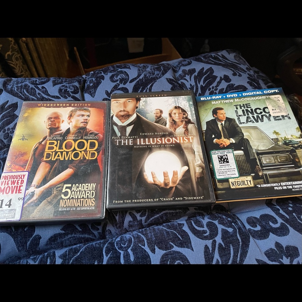 3 Hit Movie Combo DVD/ BLUE-RAY